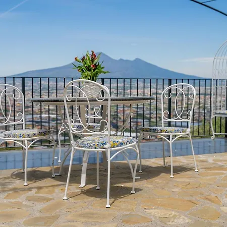 Villa Palmentiello - Vista Golfo di Napoli&Vesuvio-2